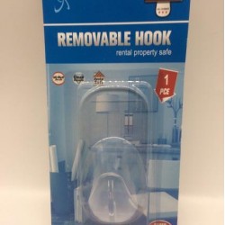 1PC PS Clear Hook